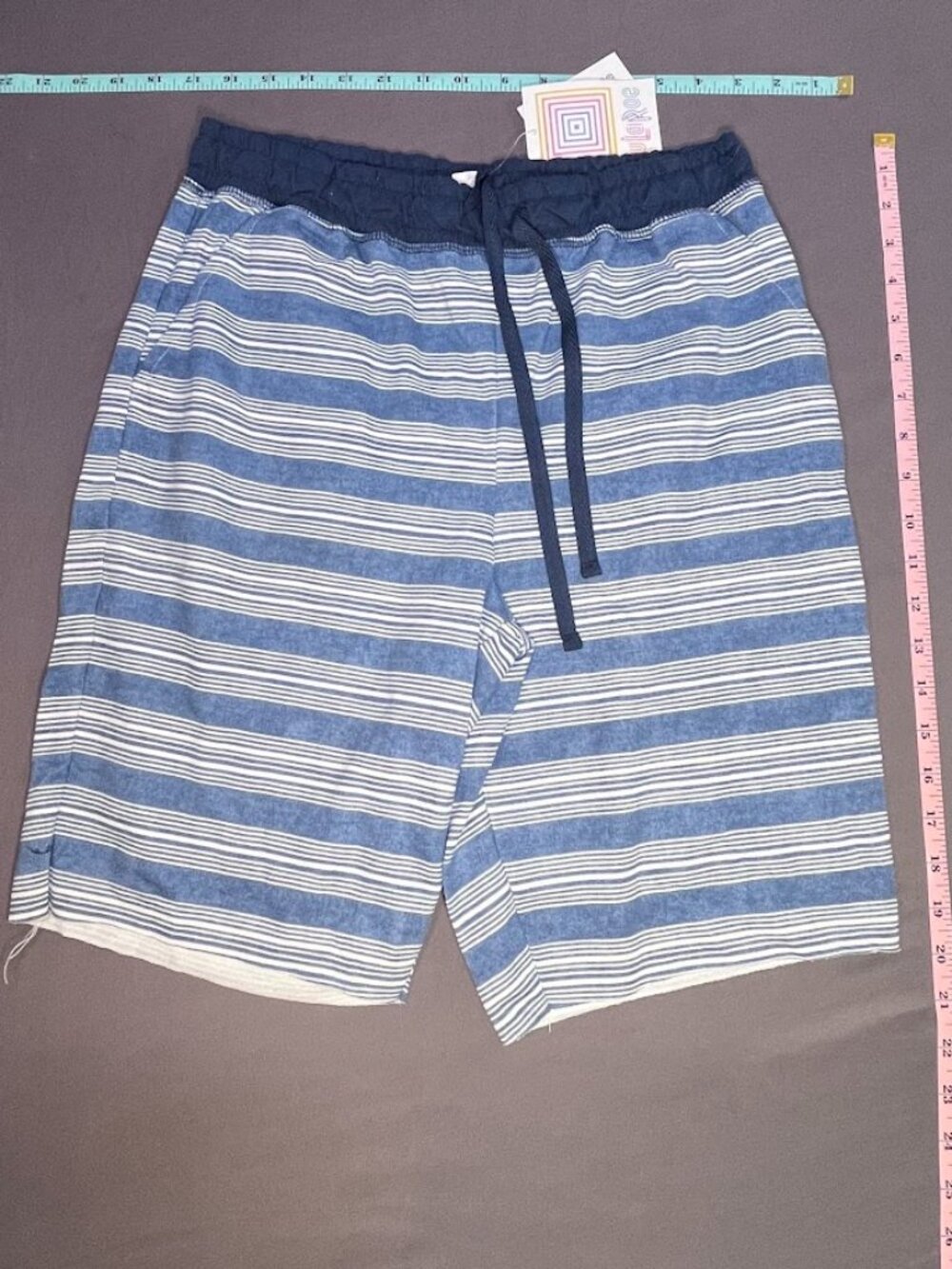 NEW Womens Lularoe French Terry Bermuda Shorts Size S